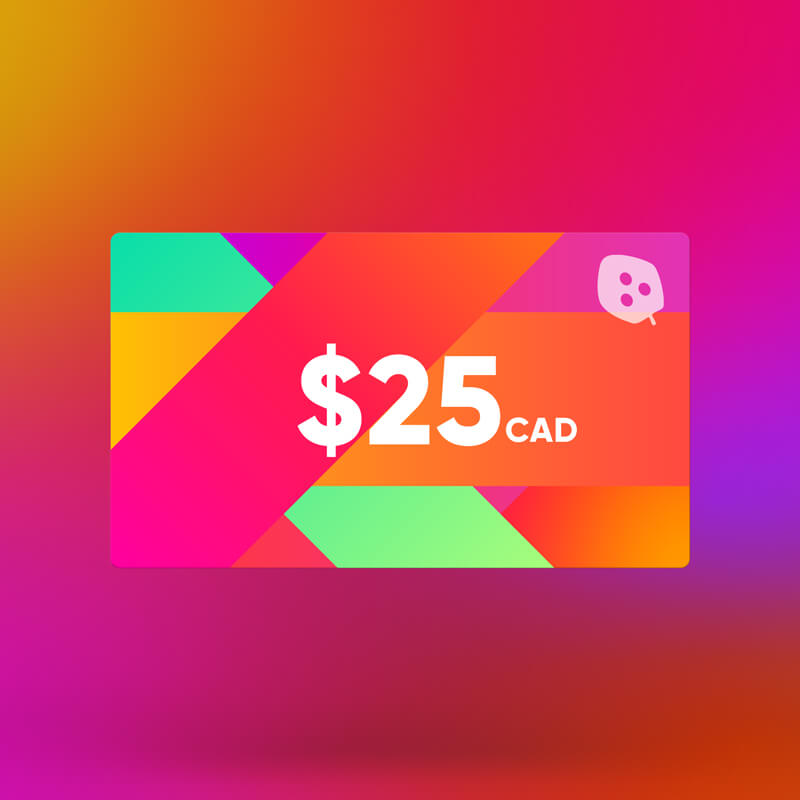 Nanoleaf $25 CAD gift card. 