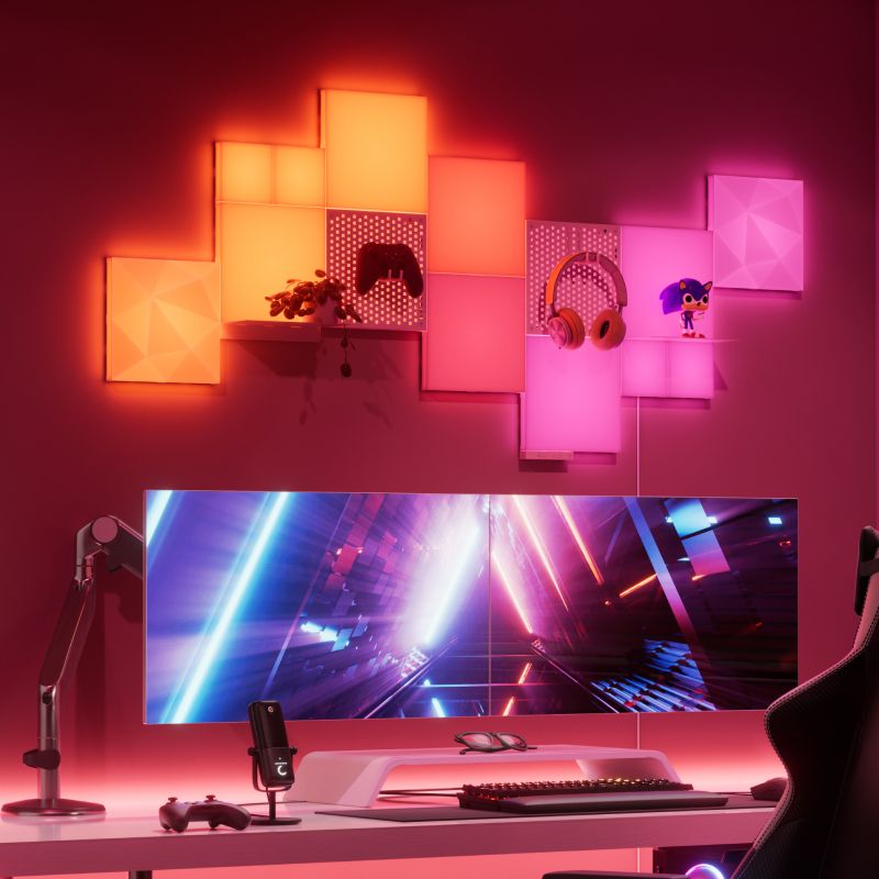 Nanoleaf blocks Textured Squares environment image