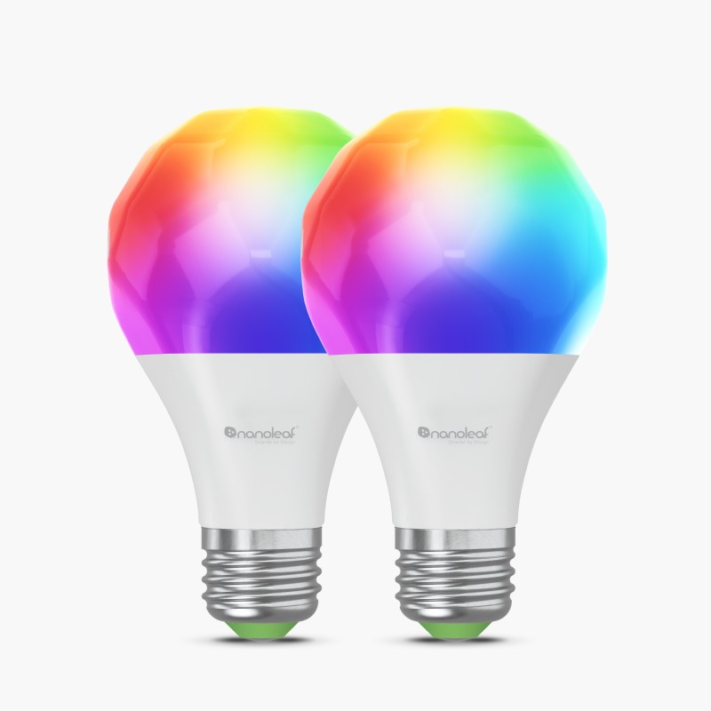 Matter Wi-Fi A19 Smart Bulb 2 Pack