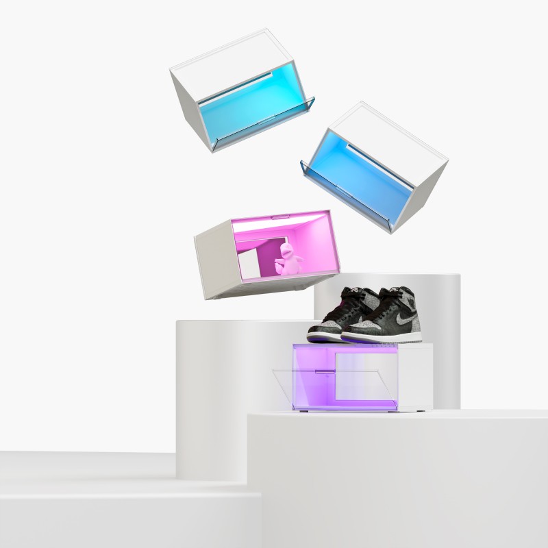 Nanoleaf expo led display case