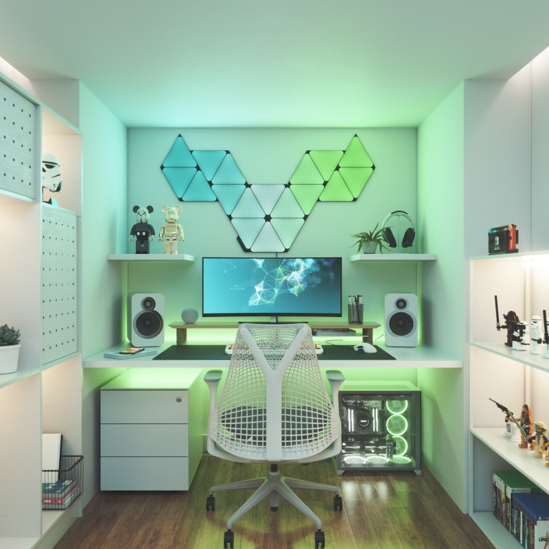 Limited Edition Ultra Black Triangles Smarter Kit (18 panels