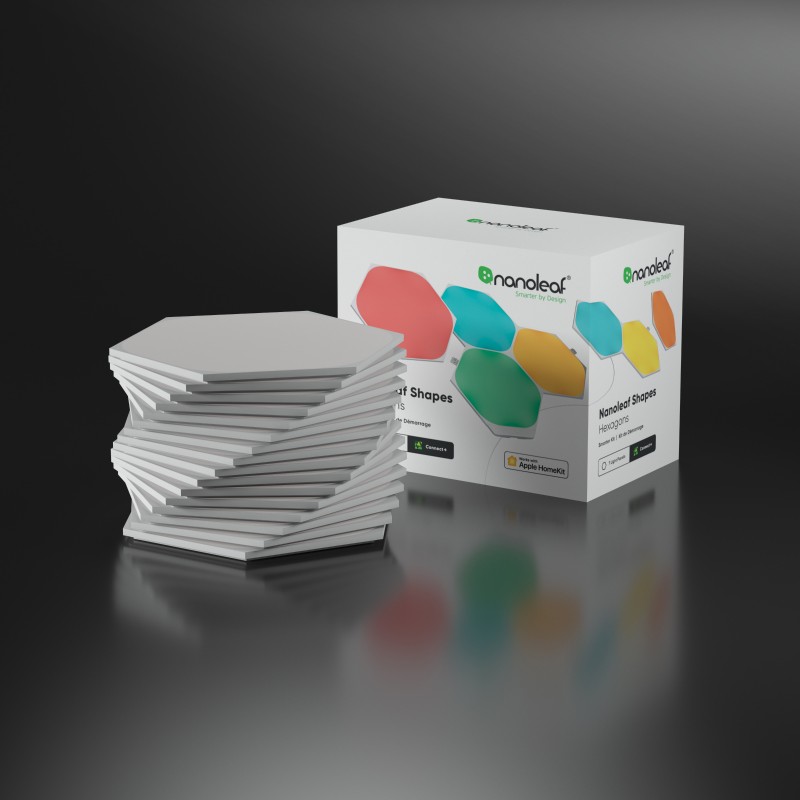 Nanoleaf Shapes Hexagon Smarter Kit Base kit with 7