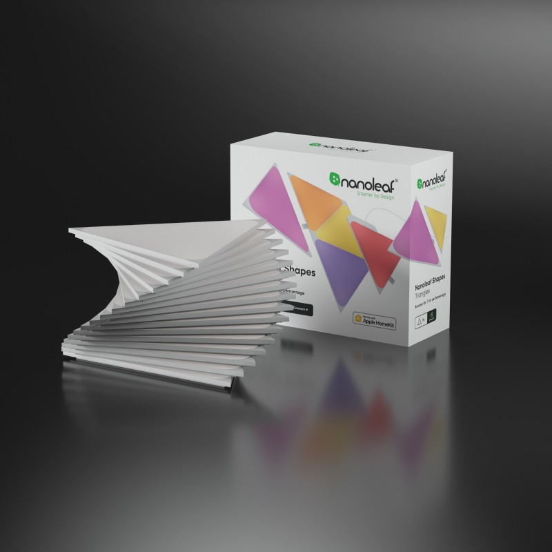 Nanoleaf Shapes | Smart Color-Changing LED Wall Light Panels